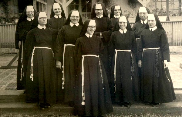 Irmãs Franciscanas da Imaculada Conceição que  serviram em Gaspar - SC